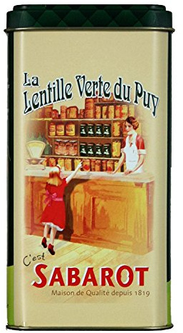Sabarot - Boîte Collection Lentille verte du Puy A.O.P. 500g