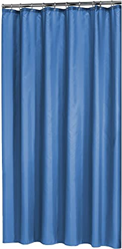 Sealskin Duschvorhang Granada, Farbe: Blau, 120 x 200 cm