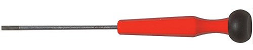 Stubai 140606 Tournevis d'Electricien, Argent/Noir/Rouge, 4 x 100 mm