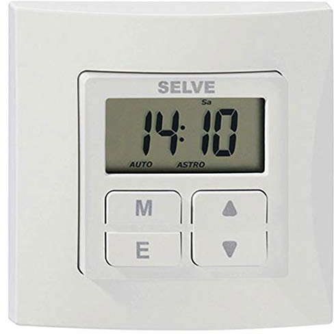 Rollladenuhr mit Astroprog Automatik So/Wi SELVE Selve Smarttimer Plu