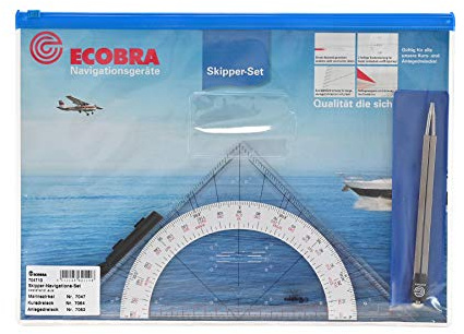 Ecobra Navy Skipper Navigations Set BG #704710