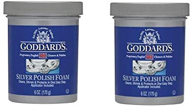 2 X Silver Polish Foam 170g (Goddards)