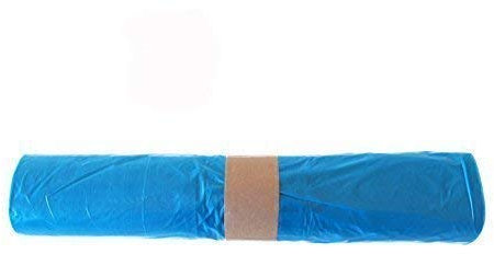 10 Rollen Müllsäcke (250 Stück) 120 L blau, 700 x 1100 mm, 35 my, Typ 60