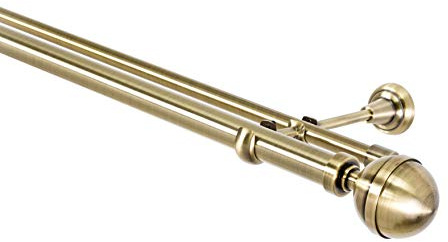 ASTA PER TENDA 25/16 mm 2 ciclo estrale Oro Antico Metallo, 200