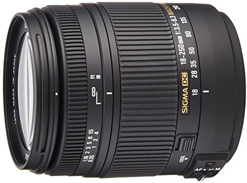 Sigma Objectif Macro 18-250 mm F3,5-6,3 DC OS HSM - Monture Sigma