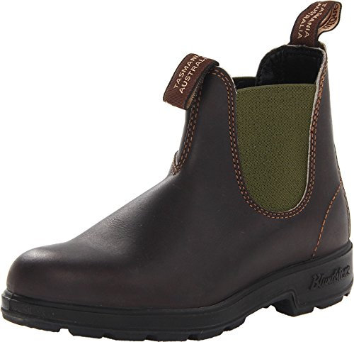 Blundstone Damen Originele 500 serie Chelsea Boot, Stout Brown Olive, 43 EU