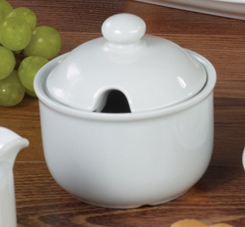 Seltmann Weiden 001.472473 Compact - Zuckerdose mit Deckel - 6 Personen - Porzellan - weiß
