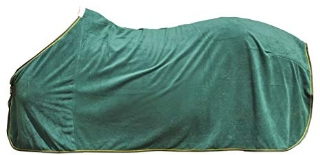 HKM 7901 Abschwitzdecke Polarfleece, Pferdedecke Weidedecke Stalldecke, 75-165