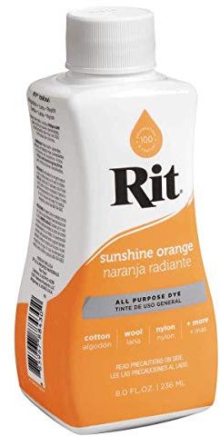 Impex Rit Allzweck-Flüssigfarbstoff, 236 ml, Sunshine Orange