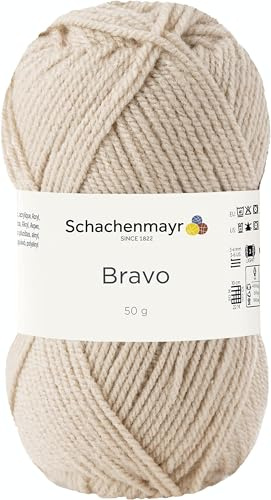 Schachenmayr Bravo 9801211-08345 leinen Handstrickgarn, Häkelgarn