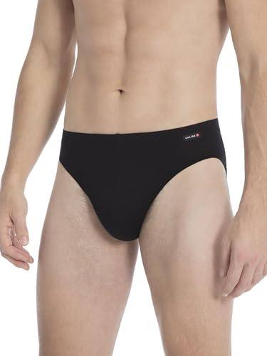 Calida Slip Evolution - Parte de arriba Hombre, Negro (schwarz 992), 46/48