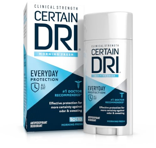 Certain Dri Anti-Transpirant Deodorant - Stark im Alltag - klinisch - Ganztägiger Schutz vor Geruch und Schwitzen - langanhaltend - 74 g