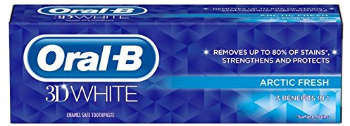 Oral-B 3D White Arctic Fresh Toothpaste - Pack of 2