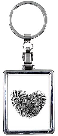 Deknudt Frames S59NB1 Porte Clés Forme Rectangulaire Métal 3 x 4 cm