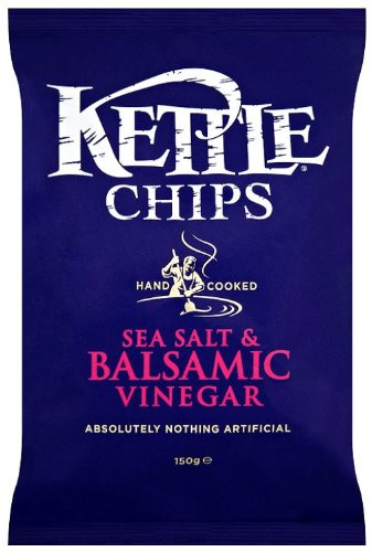 Kettle Chips | Balsamic Vinegar & Sea Salt | 4 x 150g