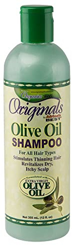 ORGANICS BY AFRICA'S BEST Ab Org Olivenöl Shampoo, 360 ml