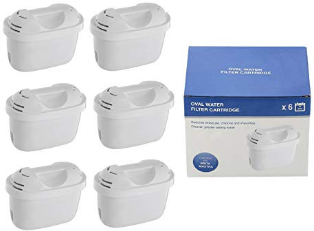 Universal Jug Water Filter Cartridges Compatible With Brita Maxtra Water Filter Jugs (6)