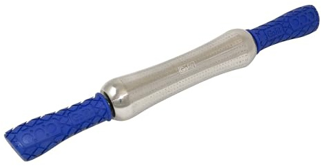GoFit Polar Bar Massage Cold Roller - Blue, 17 x 2 x 2-Inch