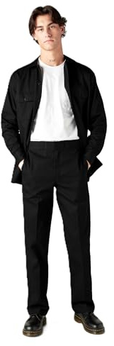 Dickies Långärmad arbetsskjorta för män, 2X tall