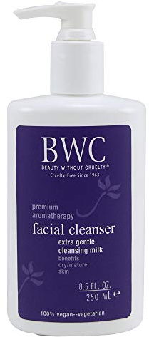 Beauty without Cruelty Facial Cleansing Milk, Extra Gentle, 8.5-Ounce