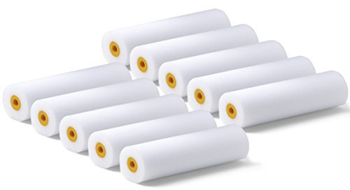 Schuller Eh'klar 22470 Lackwalze Superfein Beidseitig Gerade 10 Stück, 110 mm