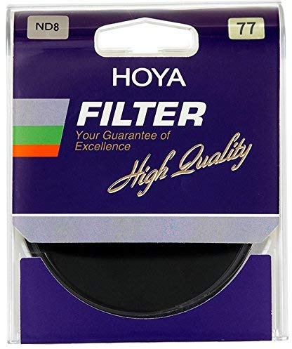 Hoya 77 mm Densité neutre ND8 filtre en verre multicouche, fabriqué au Japon