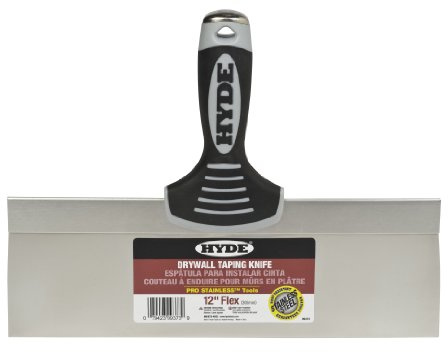 HYDE, 12-Inch, Blue Steel 09373 9373 Taping Knife