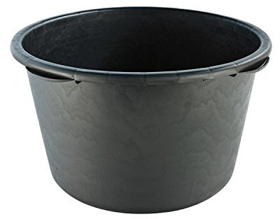 Teko Mortier Auge en PVC Contenu Version Ronde, 65 l, 105091–49