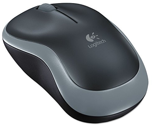 Logitech M185 Wireless Mouse for Windows, Mac and Linux - Silver