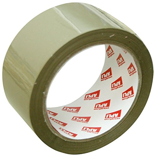 APLI 11591 - Packung mit 36 Rollen, 48 mm x 66 m, 32 µm, braun