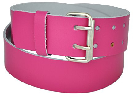 DayneQ 6cm Breit Echt Leder Gürtel, Farbe & Länge Wählbar, ca. 2,8mm Dick, Made in Germany, Unisex-Erwachsene, 75cm bis 150cm, Grün