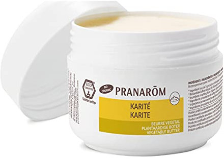 PRANARÔM - Burro di Karité BIO – Olio Vegetale Naturale, Idratante, Nutriente per Pelle e Capelli – Cosmetico Ecologico e Biologico Certificato - 100 ml