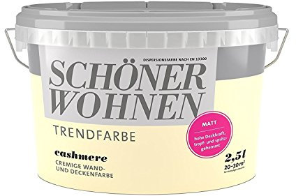 Schöner Wohnen 2,5 Liter Trendfarbe matt CASHMERE
