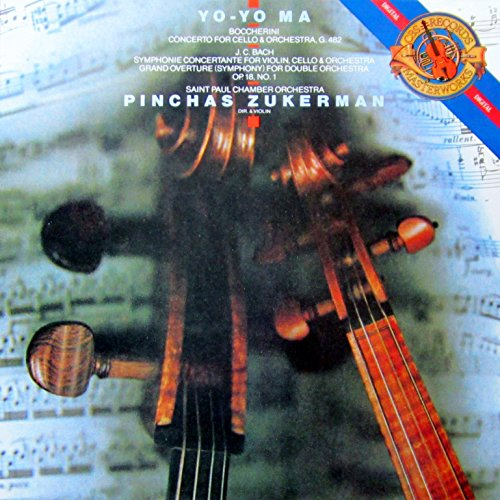 Boccherini: Cello Concerto / J.C. Bach: Symphonie Concertante & Grand Overture op. 18 No. 1 [Schallplatte]