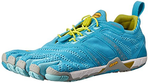 Vibram FiveFingers Damen KMD Evo Outdoor Fitnessschuhe, Mehrfarbig (Light Blue/Grey/Yellow), 36 EU