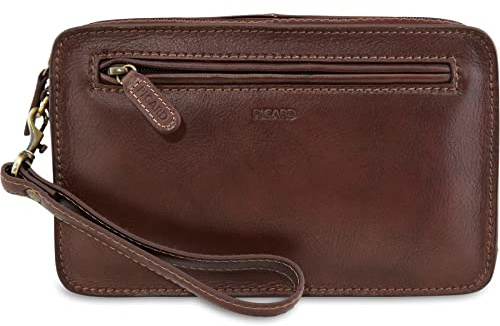 Picard Herren Handgelenktasche TOSCANA aus Rindsleder OneSize | mit Reißverschluss | Handgelenktasche | Alltag