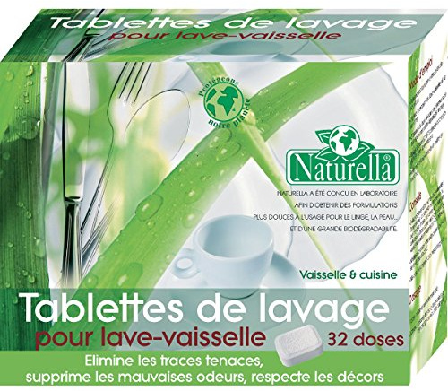 NATURELLA Pastilles lave-vaisselle - Hydrosolubles