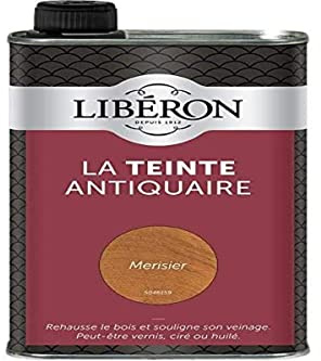 Libéron Teinte antiquaire pour meubles et objets, Merisier, 0,5L
