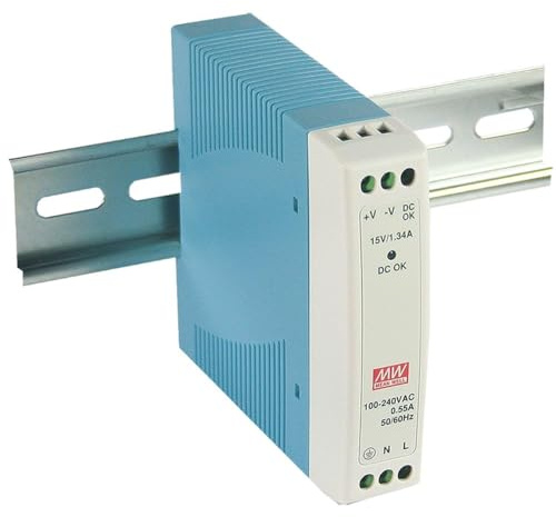 Hutschienen Netzteil 10W 24V 0,42A ; MeanWell, MDR-10-24 ; Hutschienennetzteil