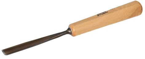 Stubai 520712 Sgorbia per Scultori con Manico, Modello 7, 12 mm