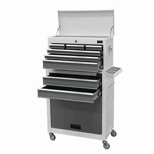Dirty Pro Tools™ LARGE TOOL CHEST WITH SIDE TRAY TOP CABINET TOP BOX AND ROLLCAB BOX