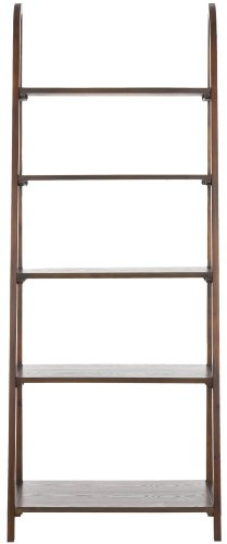 SAFAVIEH American Homes Collection Albert Dark Teak 5-Tier Étagère