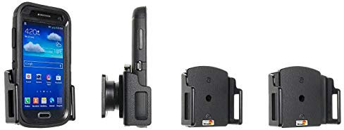 Brodit 511309 Universal passiv Kfz-Halterung (Breite: 62-77mm, Dicke: 12-16mm) schwarz