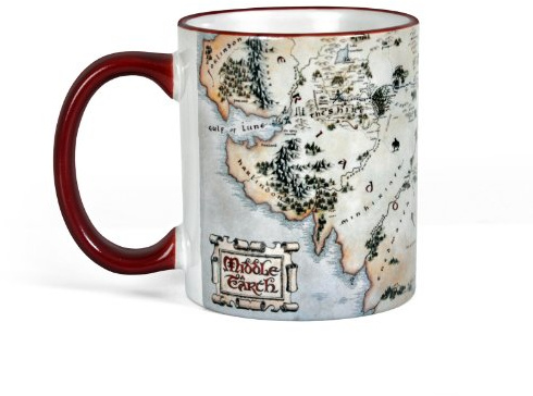 Elbenwald The Hobbit – Mellanjorden mugg – Sagan om ringen & The Hobbit – keramik 300 ml