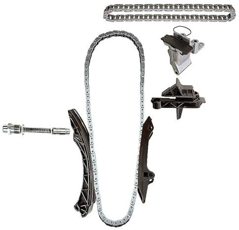 BESTPRICE Set catena di distribuzione per albero a camme Compatibile con BMW Serie 3 (E36, E46), Serie 5 (E39, E60, E34, E61), Serie 7 (E38), Serie 7 (E65, E66, E67), X3 (E83), X5 (E53), Z3 (E36), Z4