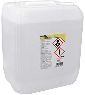 Eurolite Smoke Fluid -B- Basic 25 Liter | Nebelfluid für Nebelmaschinen | Mittlere Dichte und Standzeit | Made in Germany | Geruchsneutral auf Wasserbasis | Biologisch abbaubar