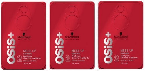 Schwarzkopf Osis Mess Up Pack of 3 (3.4 oz) by Uk