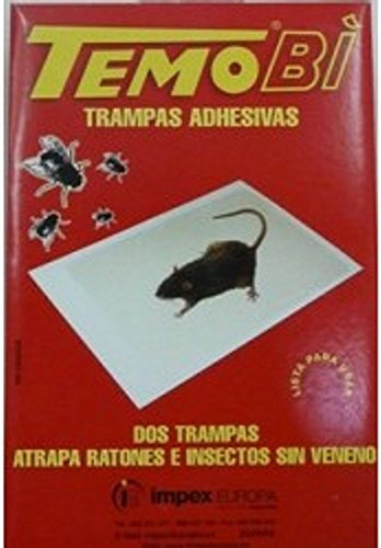 Trampa Adhesiva para ratones e insectos Temobi
