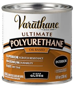 Varathane Oil-Based Ultimate Polyurethane, Half Pint, Gloss Finish