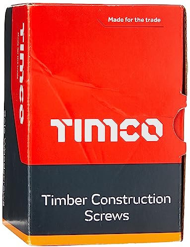 TIMCO Solo Chipboard & Woodscrews - PZ - Double Countersunk - Yellow 4.5 x 70mm - Box of 200